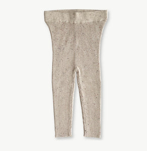 Grown - Ribbed Leggings, Fawn Speckle