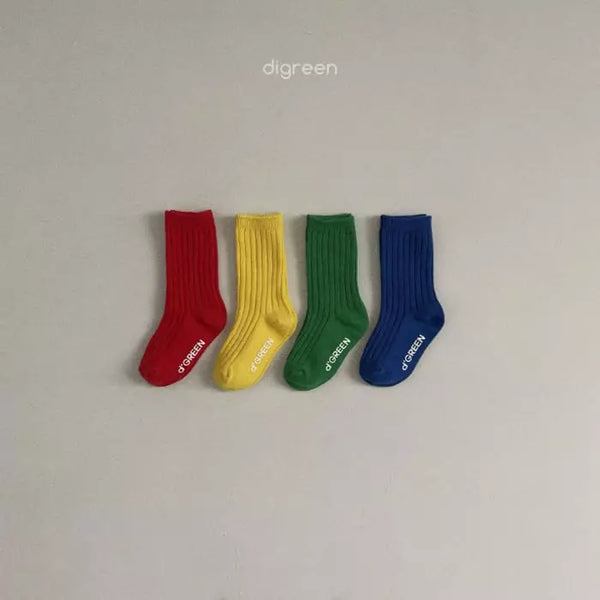 Rainbow Socks - set of 4